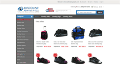 Desktop Screenshot of discountbowlingsupply.com